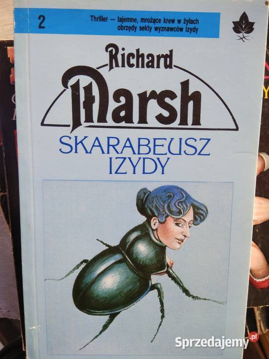 Skarbeusz Izydy kryminały książki używane mazowieckie Warszawa