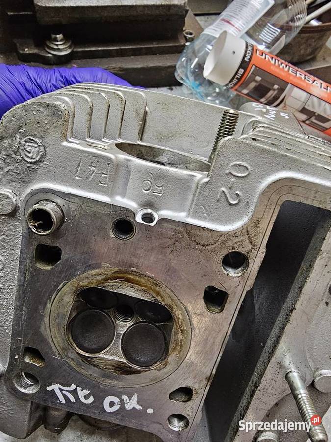 Hyosung GV 125 aquila głowica tył tylna tylnia Cylindry, głowice, pierścienie dolnośląskie Jelenia Góra