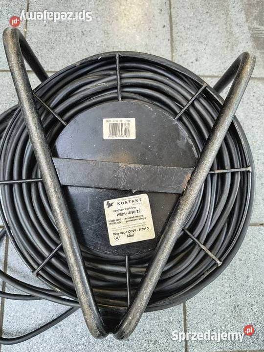 Przedłużacz bębnowy 50 metrów 3x15 Katowice