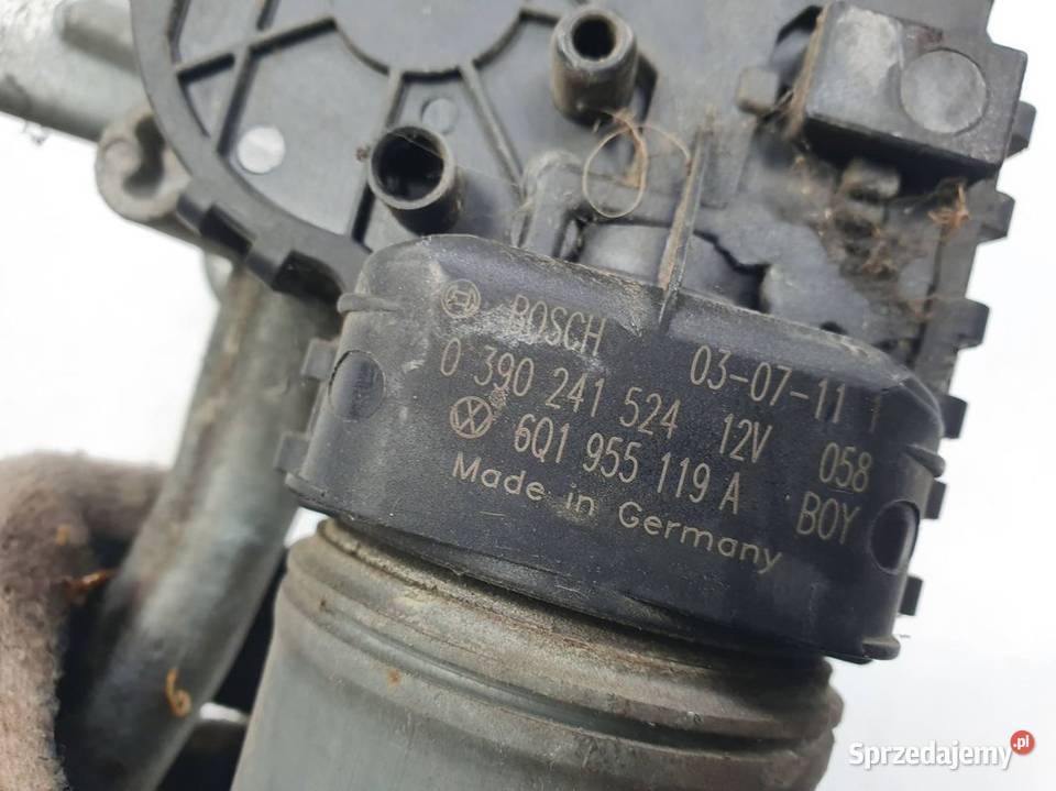 MECHANIZM WYCIERACZEK PRZÓD SKODA FABIA I Lipno