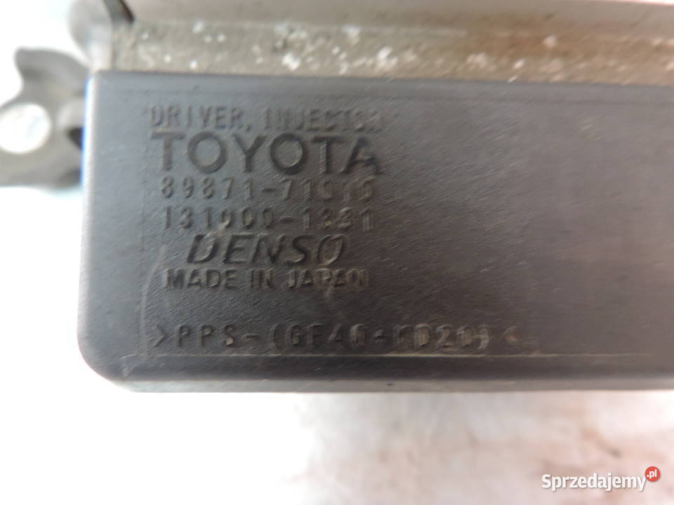 STEROWNIK WTRYSKÓW 8987171010 TOYOTA AVENSIS T25 Nowy Sącz