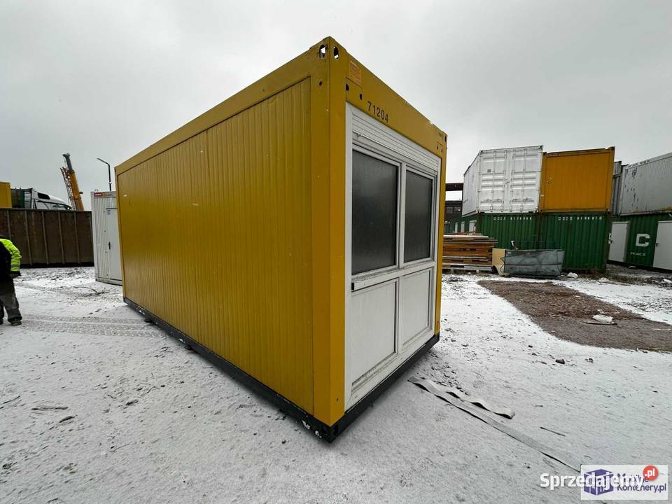 KONTENER BIUROWY SOCJALNY SZATNIA 256