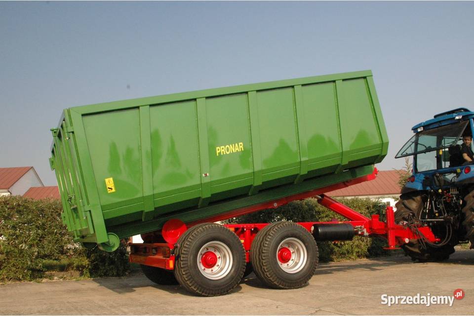 Przyczepa hakowa T 185 T 285 T 386 T 286 PRONAR Przyczepy rolnicze Rogóźno