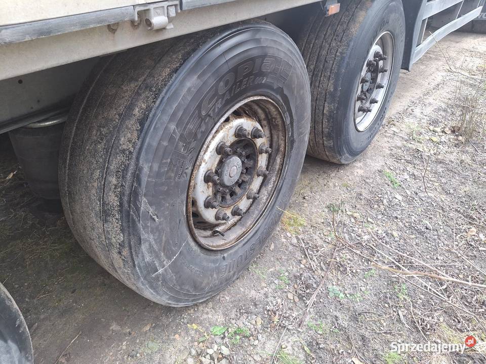 Oś Saf kompletny wózek trzy osie Saf Krzywda