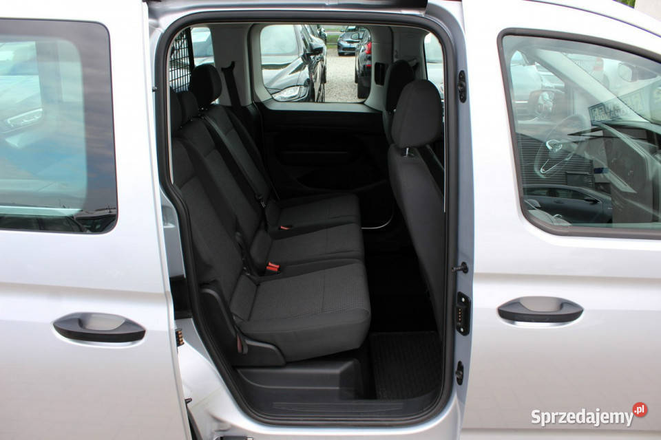 Volkswagen Caddy SalonPL FV23 Hak Lane Assist lakier metallic Sokołów