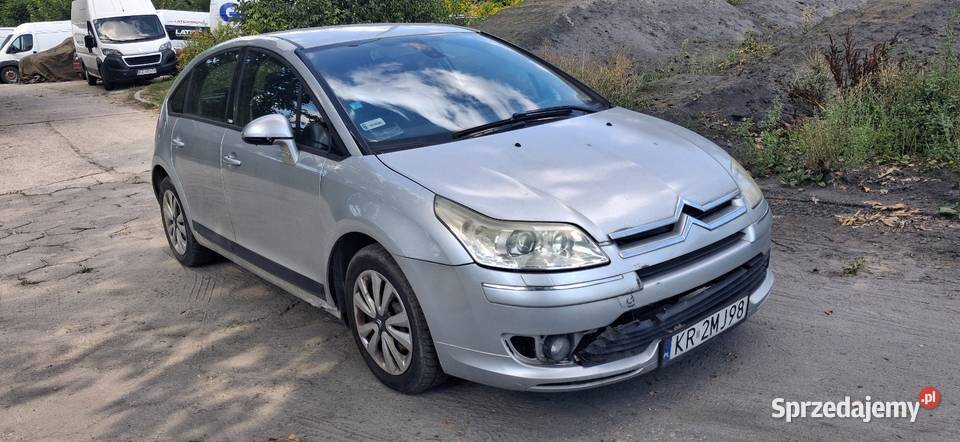 Citroen c4 20 benzyna automat uszkodzony małopolskie sprzedam