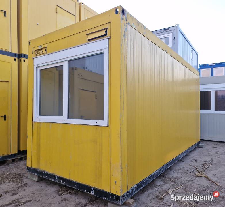 Sprzedam Kontener Biurowo Socjalny o wym605x244 Somianka-Parcele