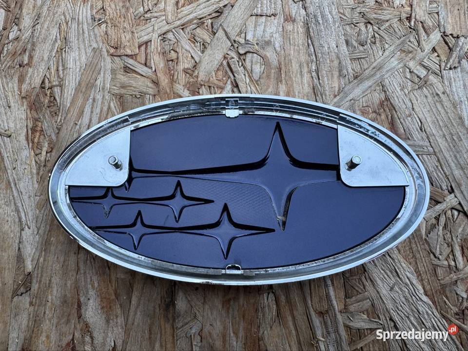 Logo emblemat znaczek Subaru forester 5 chrom wielkopolskie Międzychód sprzedam