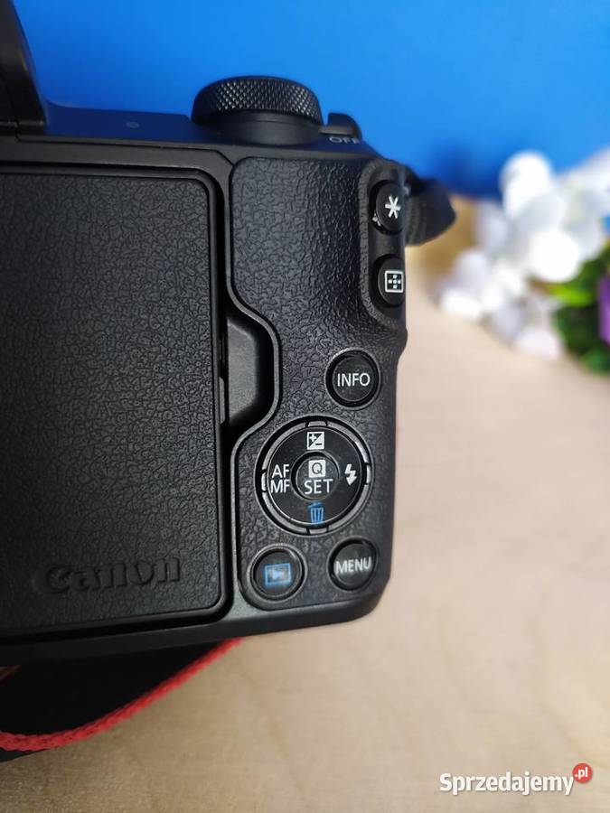 Aparat bezlusterkowiec Canon EOS M50 2 obiektywy Warszawa sprzedam