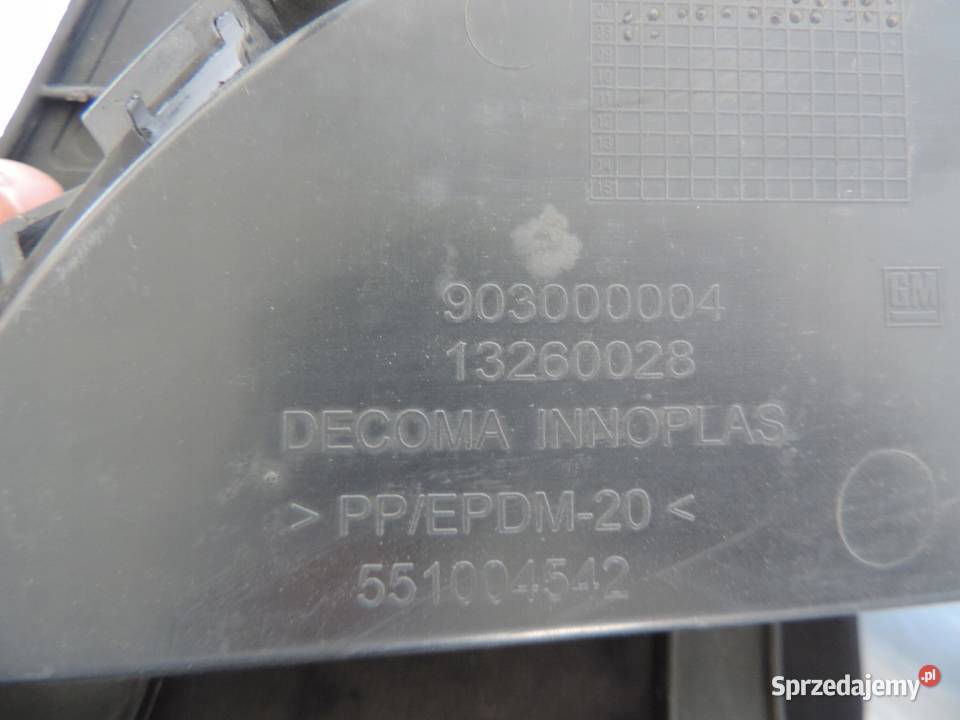 GRILL ATRAPA WZMOCNIENIE OPEL VECTRA C LIFT 0508 kujawsko-pomorskie