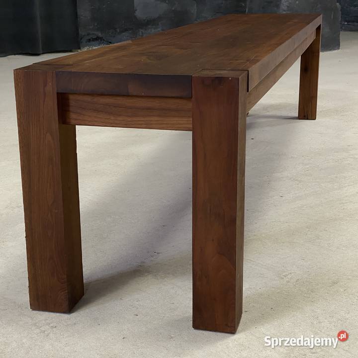 Masywna ławaławka z litego drewna 215 loft Budno