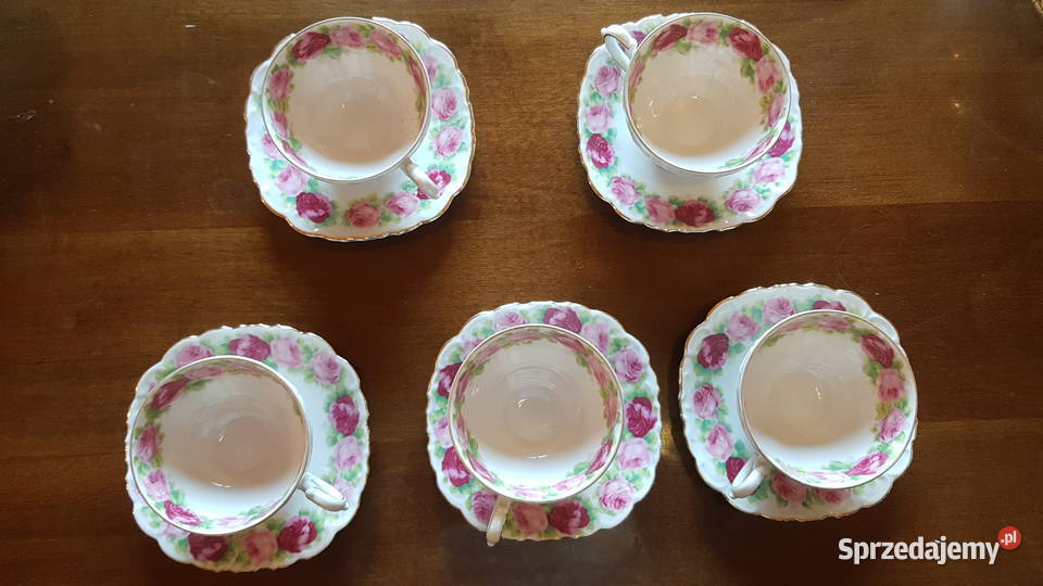 Schwarzenhammer pięć filiżanek Myszków