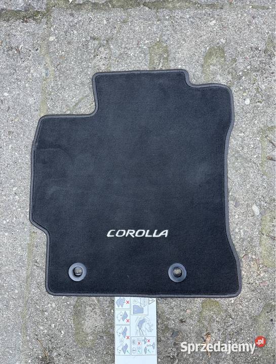 Toyota Corolla Sedan Kombi dywaniki welurowe OE Gdańsk