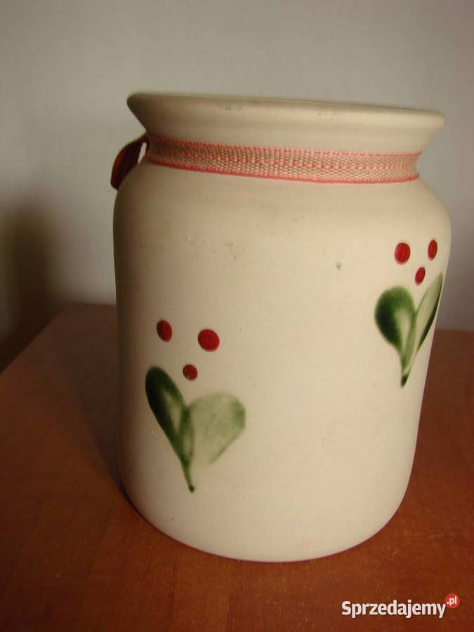 GbrielSweden Stengods ceramiczny pojemnik pomorskie Pruszcz Gdański