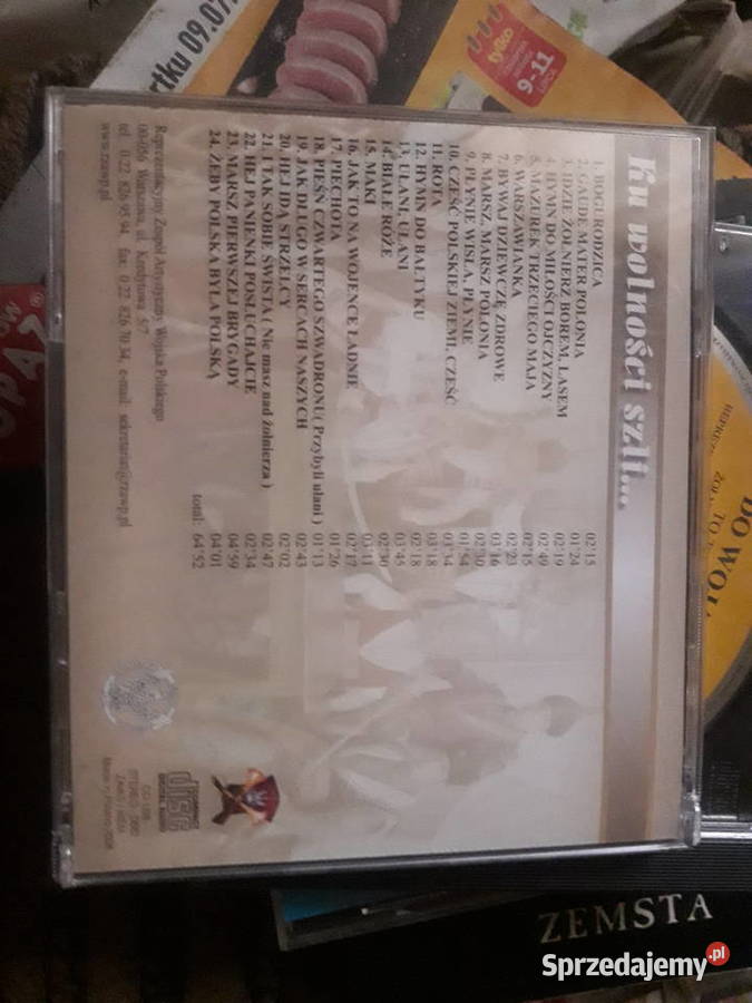 Do woja marsz Ku wolności szli CD mazowieckie Warszawa