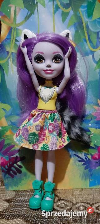 Lalka Enchantimals Larissa Lemur z pupilem Lalki i akcesoria Zabrzeg