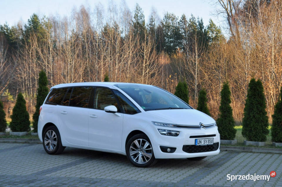 Citroen C4 Grand Picasso 20HDI150LedDuża Rok produkcji 2015 Ostrów Mazowiecka