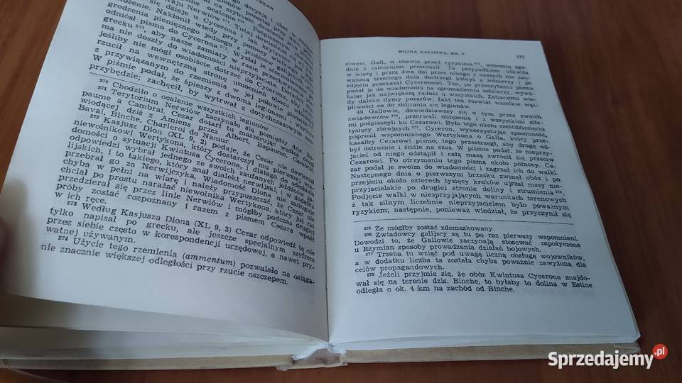 Wojna galijska Gajusz Juliusz Cezar Biblioteka Gdańsk