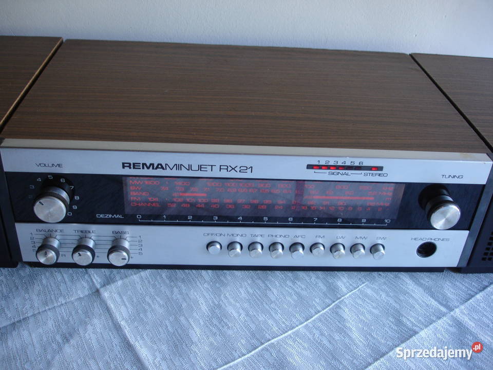 Stare radio DDR REMA MINUET RX21 Radioodtwarzacze Zielona Góra sprzedam