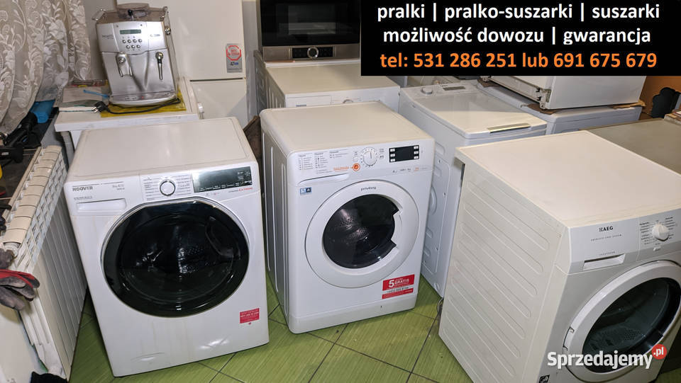 Pralki i suszarki duży wybór sprawdzone wolnostojące