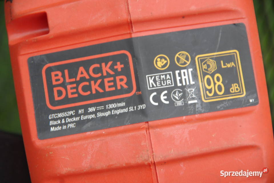 Nożyce do żywopłotu BlackDecker GTC36552PCQW