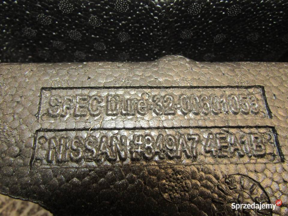 WKŁAD KOŁA BAGAŻNIKA STYROPIAN QASHQAI II J11