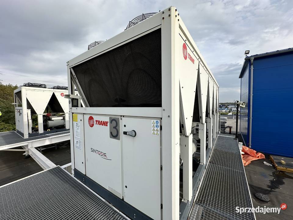 Agregat wody lodowej chiller Trane RTAF145 522 Wałsnów sprzedam