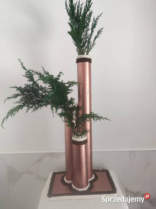 Duża kompozycja flakon ozdoba