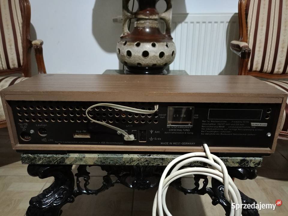 Zabytkowe Radio Graetz CHANSON Germany Vintage Amplitunery wielkopolskie Drawski Młyn