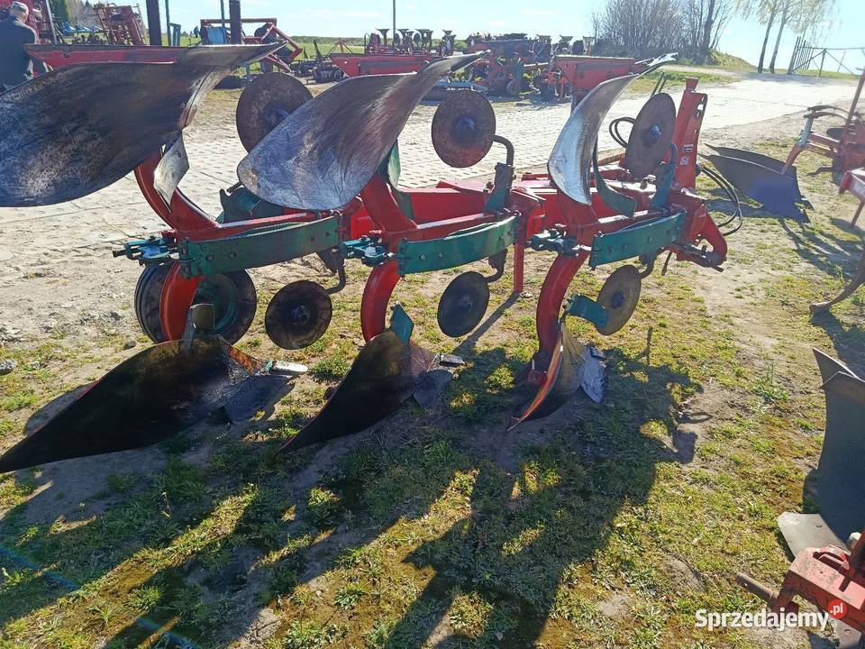 Pług 3 skibowy obrotowy kverneland eg 85vario Skrzydłowo