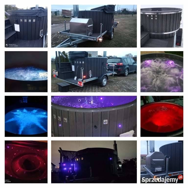 Balia Mobilna Jacuzzi Spa Sprzedaż Komplet z Gdańsk