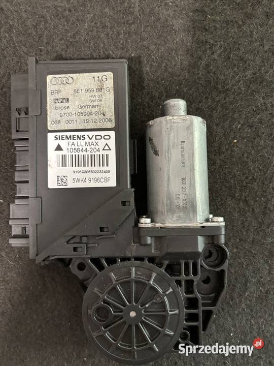 Silnik elektryczny podnośnik szyb Audi osobowe Tomaszów Mazowiecki sprzedam