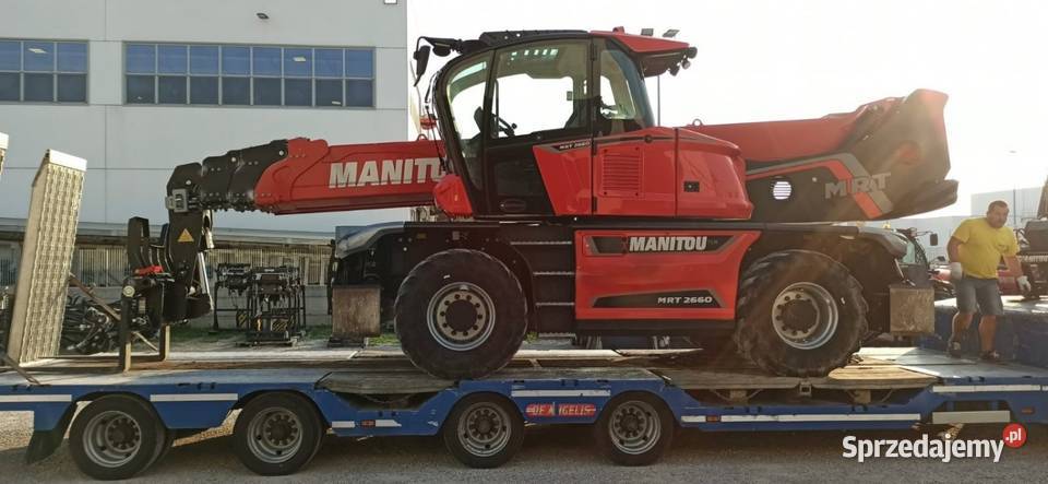 Ładowarka Manitou 2660 MRT 2023 kosz wciągarka śląskie