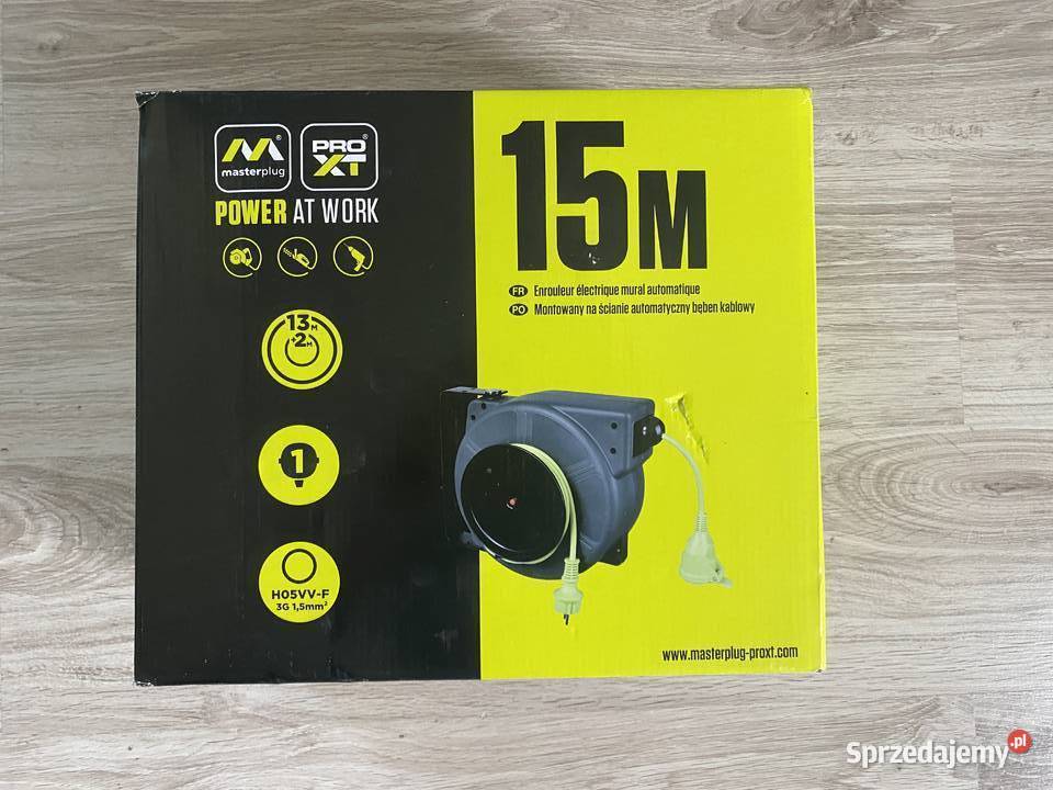 Przedłużacz Masterplug ProXT 15m Nowy łódzkie Zelów