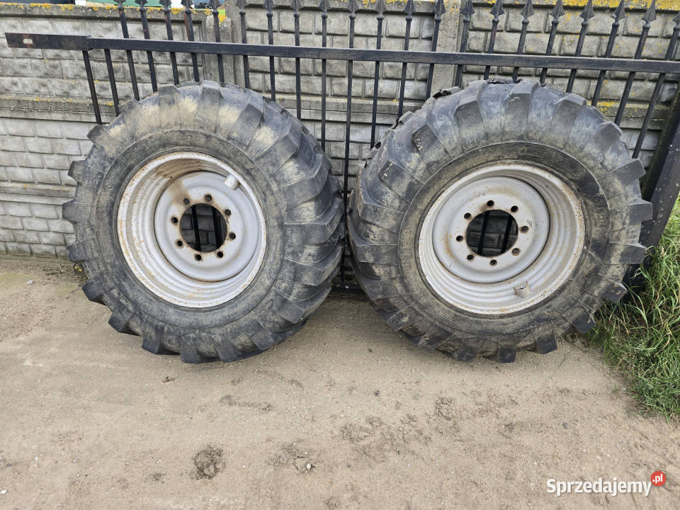 Koła 2 sztuki 175 24 otwór 220 mm 8 śrub podlaskie Baliki