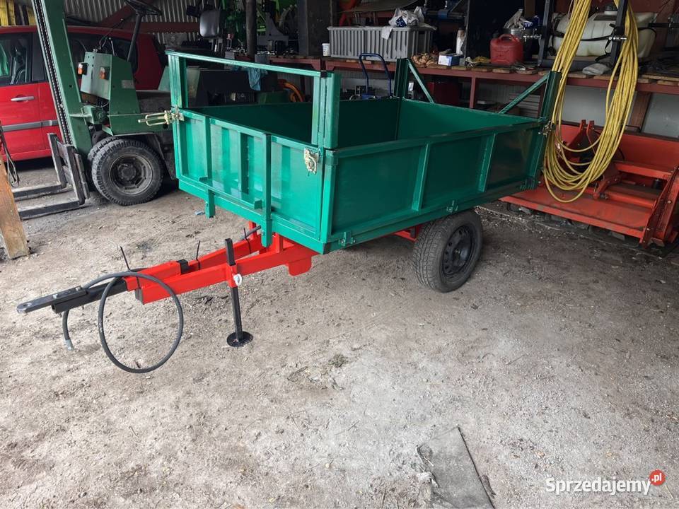 Mini przyczepa kiprowana ogrodowa sadownicza do Olkusz