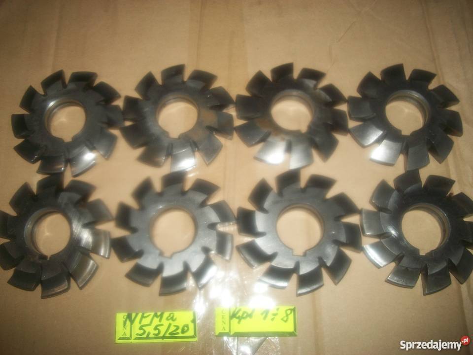 Komplet frezów modułowych krążkowych NFMa 5520 małopolskie Olkusz