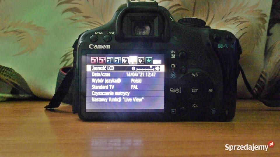 Aparat lustrzanka cyfrowa Canon 500D18553 zest Warszawa