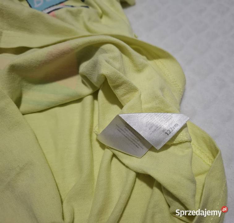 Koszulka krótki rękaw Tshirt żółta krokodyl Boys Czeladź sprzedam