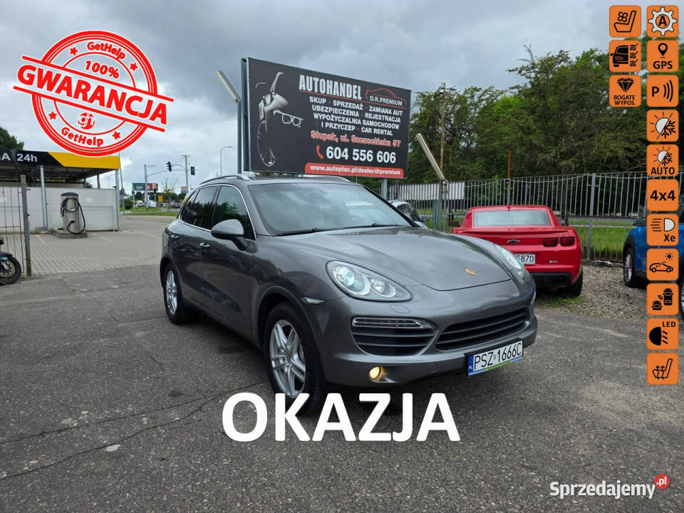 Porsche Cayenne 48 Benzyna V8 400 Skóra BiXenon pomorskie Słupsk