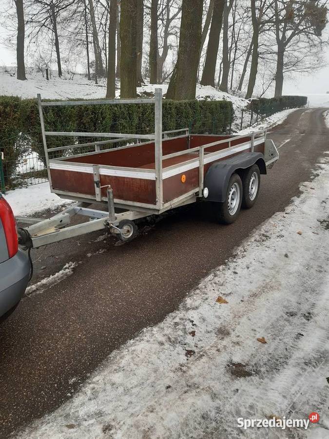 Przyczepka samochodowa dwu osiowa DMC 2T Olesno
