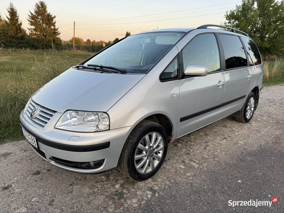 Vw Sharan 19 tdi 2002 4x4 elektrochrom. lusterko wst. łódzkie Łask