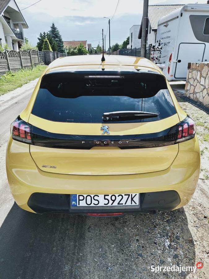 Peugeot 208 12 PureTech EAT8 Automat 2021 44 057 1199cm3 Ostrów Wielkopolski