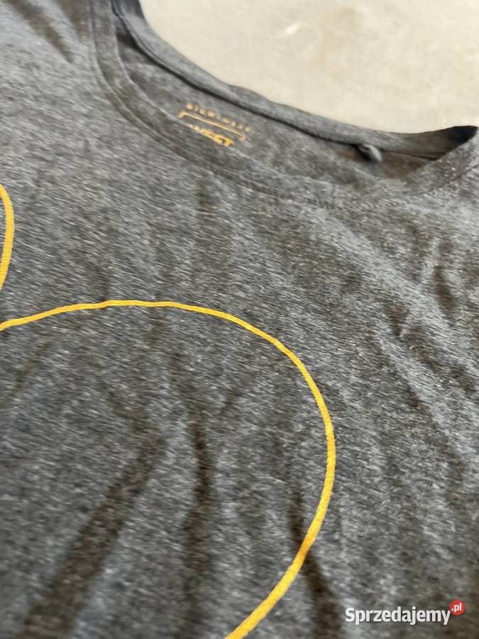 Tshirt bluzka koszulka z krótkim rękawem szara Rozmiar 40(L) Jasło