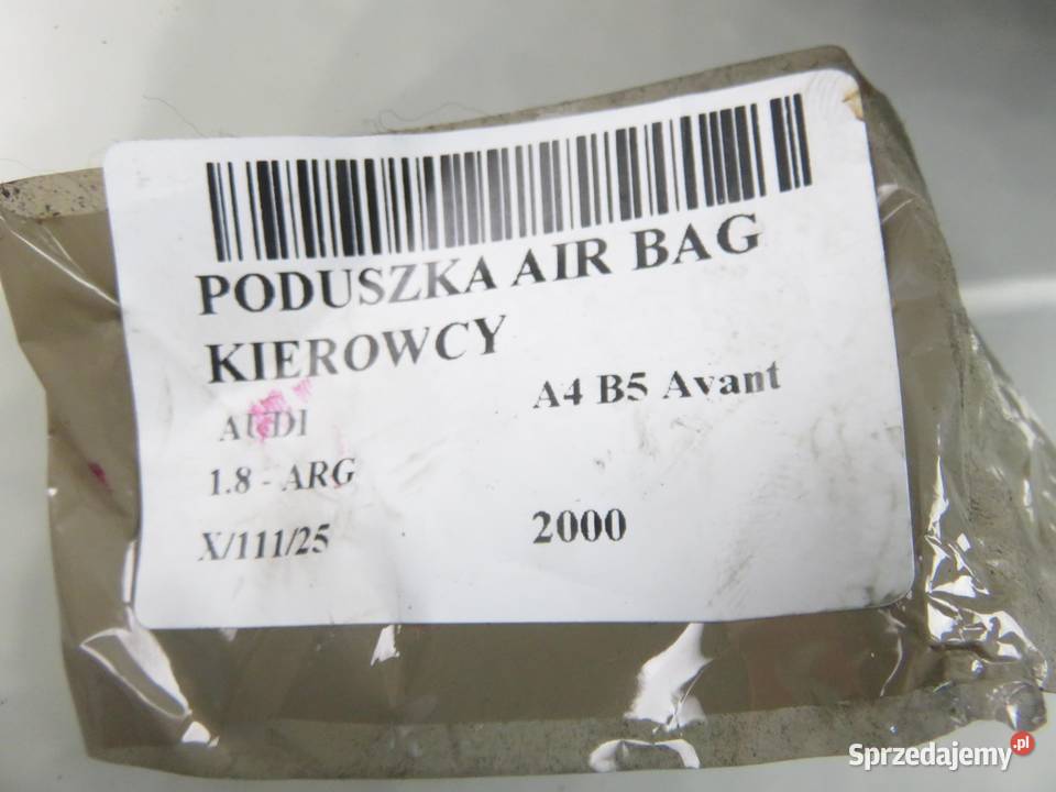PODUSZKA KIEROWCY AUDI A4 B5 4B0880201M
