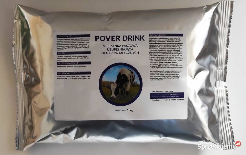 Pover drink pójło drink poporodowy dla krów