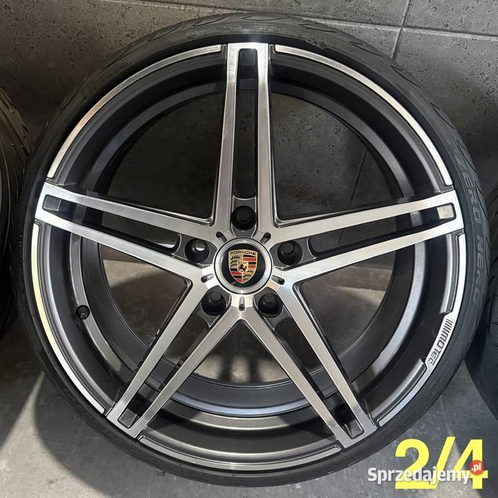 20 Porsche 911 Cayman felgi koła komplet 5x130 Opony i felgi Lubasz
