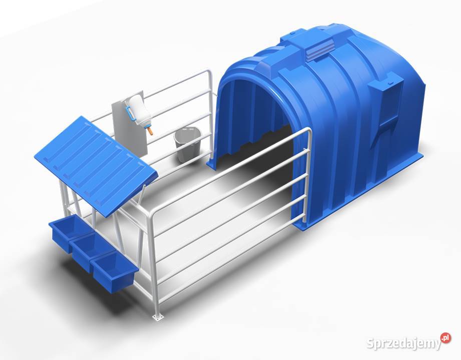 budka igloo cieląt z wygrodzeniem Rzędziany sprzedam