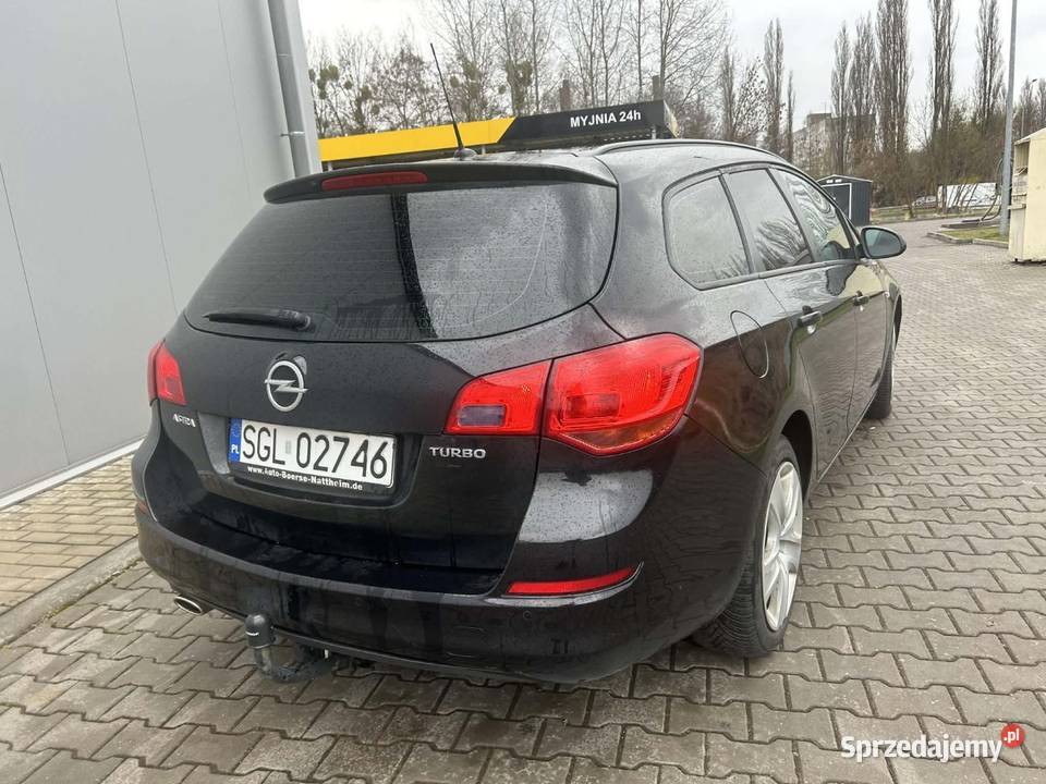 Opel Astra 14turbo 2011r Gaz Stag Hak Kombi Ostrów Mazowiecka