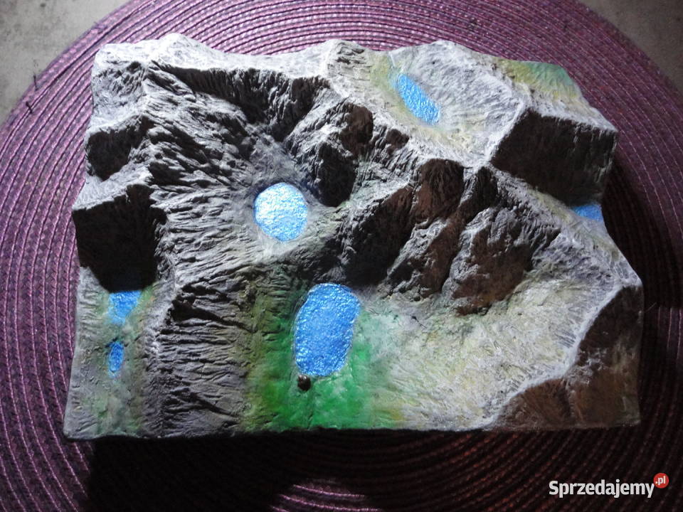 Tatry Wysokie 3d mapa Rękodzieło Piekoszów